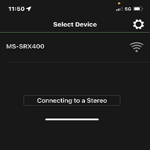 connected stereo screen