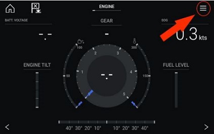dashboard menu circled