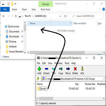 Drag and Drop Update Folder