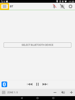 select menu