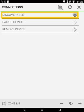 turn on discoverable