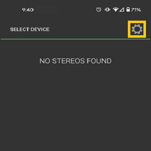 Disconnected Select Settings