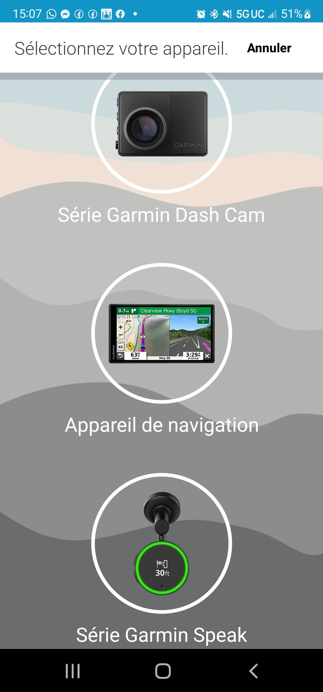 Dépannage d'une Dash Cam Garmin avec l'application Garmin Drive