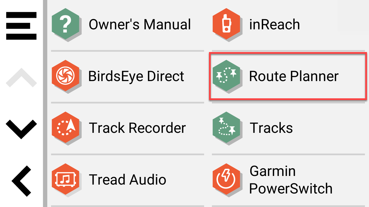 Route Planner Tread