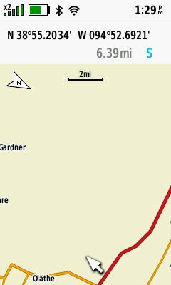 Map Page Not Showing Map Detail