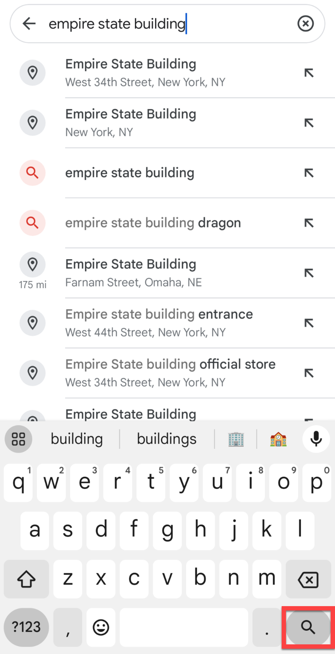 Input location google maps Input location google maps