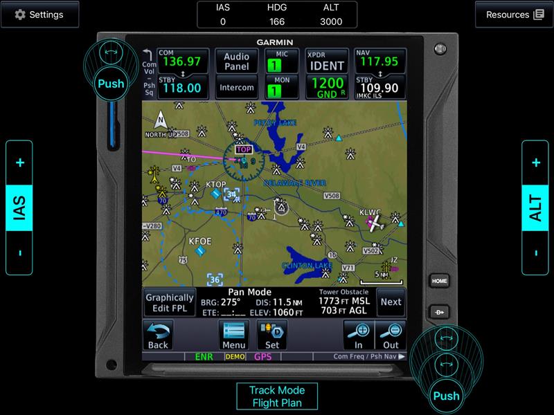 GTN 3 Course to TOP map