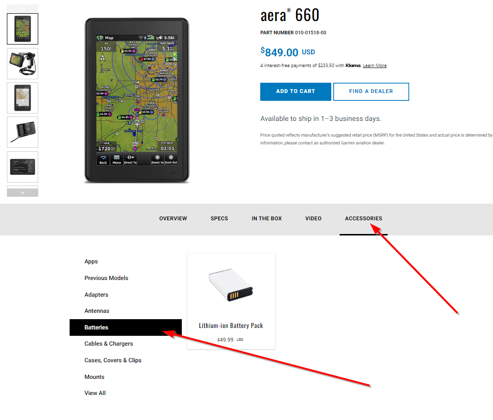 660 Battery