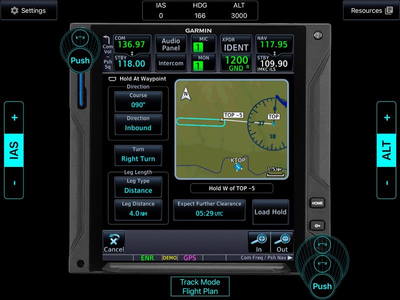 GTN 8 Configure the Hold