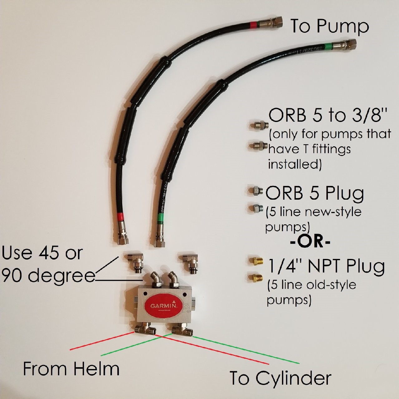 AP check valve layout