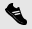 Icon of a shoe to represent the activity list.