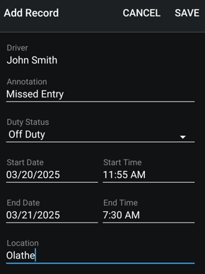 Android location
