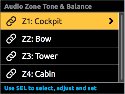 JL Audio Zone and Tone and Balance