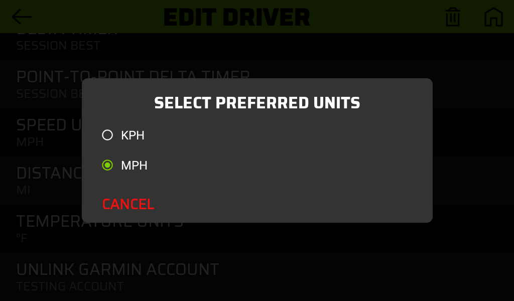 Catalyst Speed Units