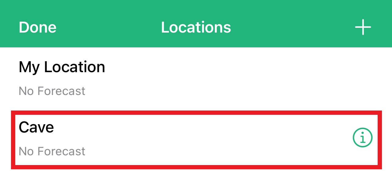 Red Box Around Waypoint Location