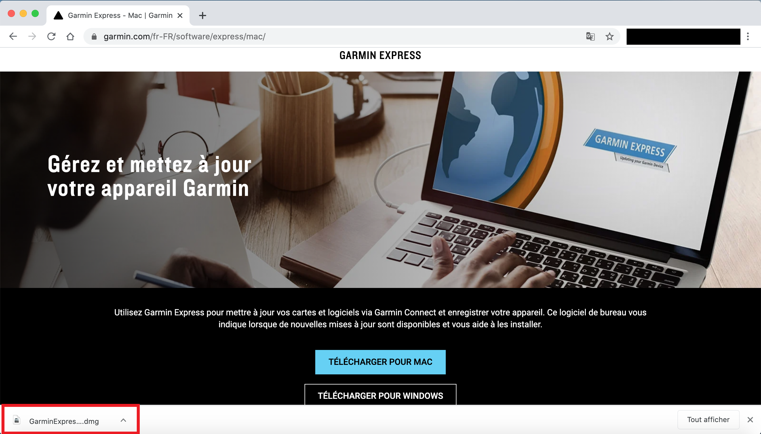 Ouvrir Un Fichier Telecharge Dans Mac Garmin Support