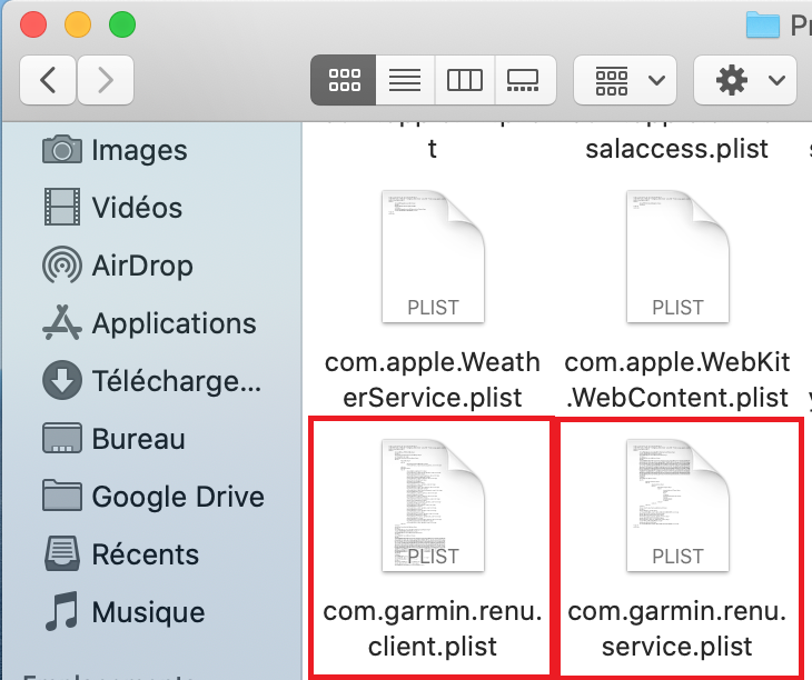 files to be deleted 