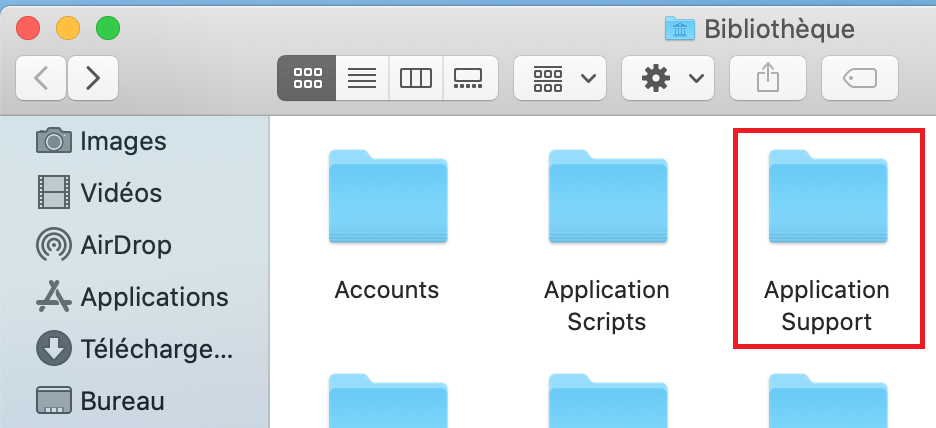 dossier application 