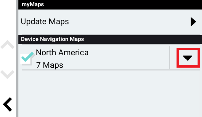 DriveCam 76 myMaps arrow