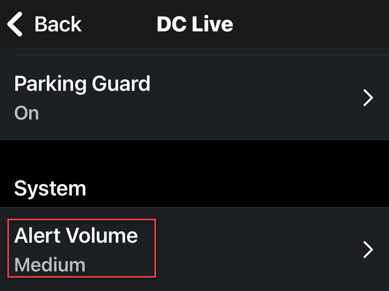 Drive App New - Alert Volume DC Live