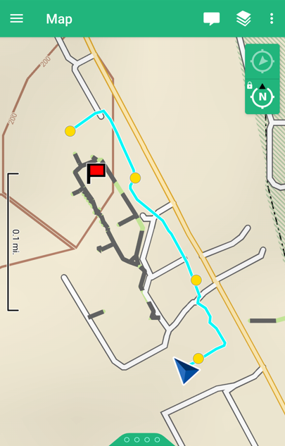 Earthmate for Android Track Example