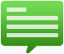 Green Message Bubble