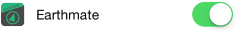 Earthmate App Privacy Setting Toggle