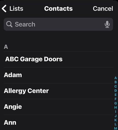 Emergency Contacts 1