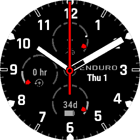 Time and watch face information