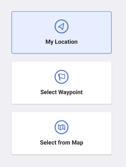 Weather Location Options