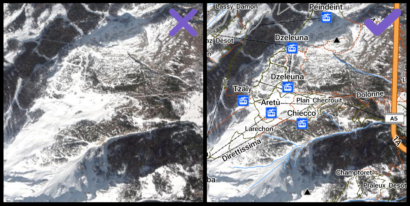 Explore App SnowView Hybrid