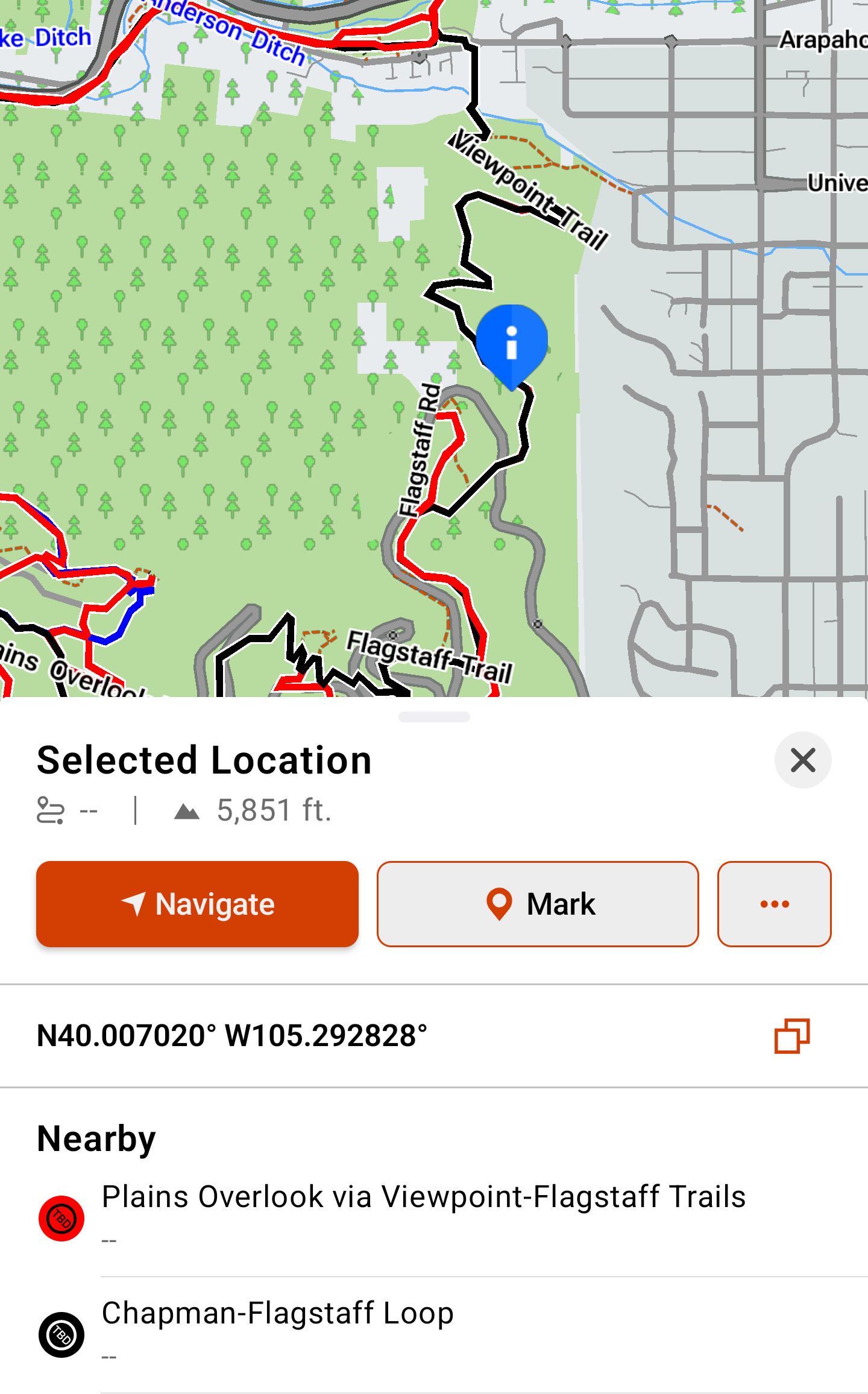 Explore App Nearby Trails