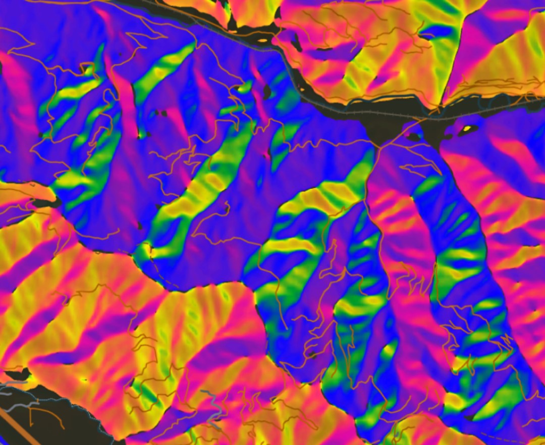 Explore App Slope Aspect
