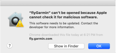 How to open flyGarmin for it fails to open on your computer | Garmin Support
