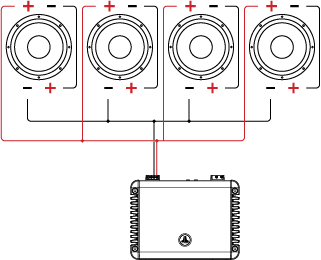 Photo Wiring Four DVC drivers Ser_Par