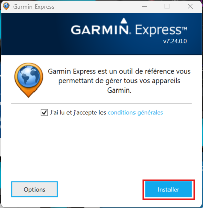 Bouton Installer
