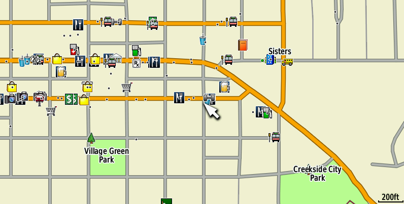 GPSMAP 276Cx Declutter Off