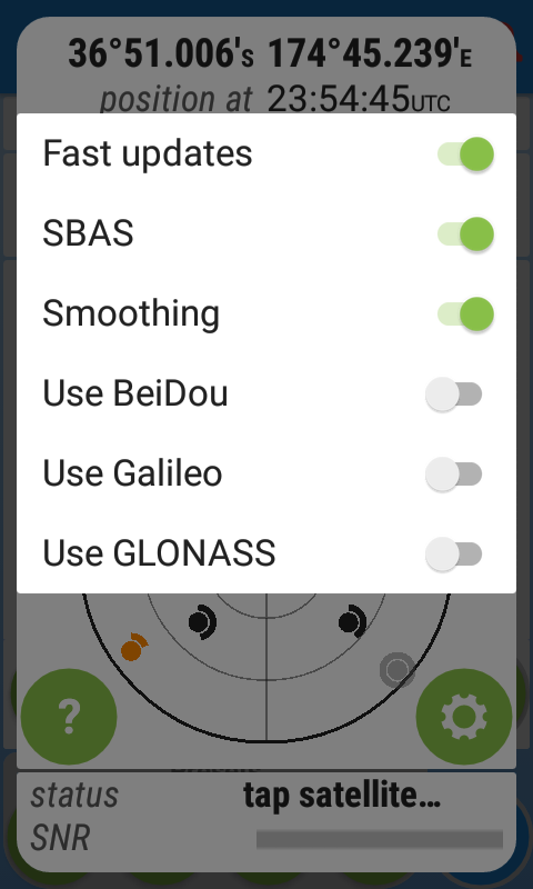 GPSoptionssettings