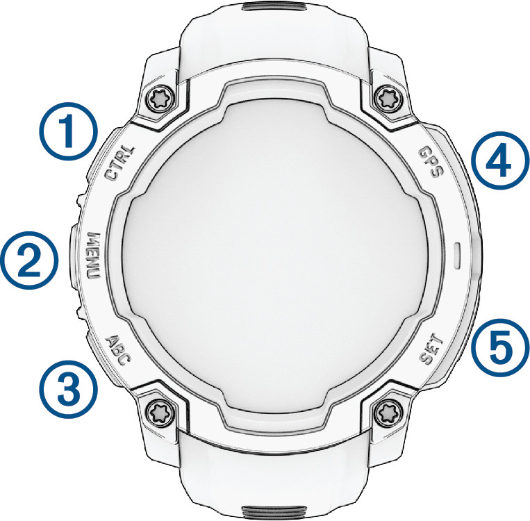 Instinct E Button Layout
