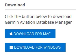 How do I update install the Garmin Aviation Database Manager? Garmin Customer Support