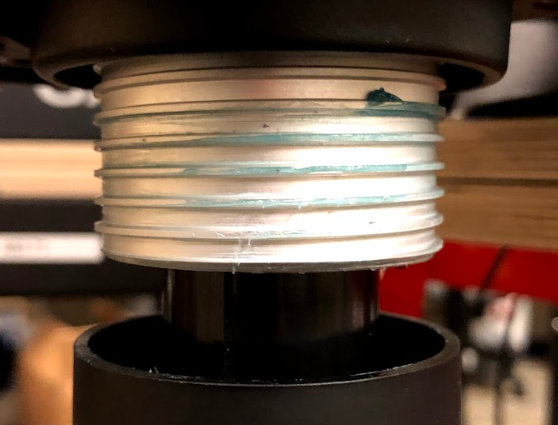 Greased Force Threads on trolling motor
