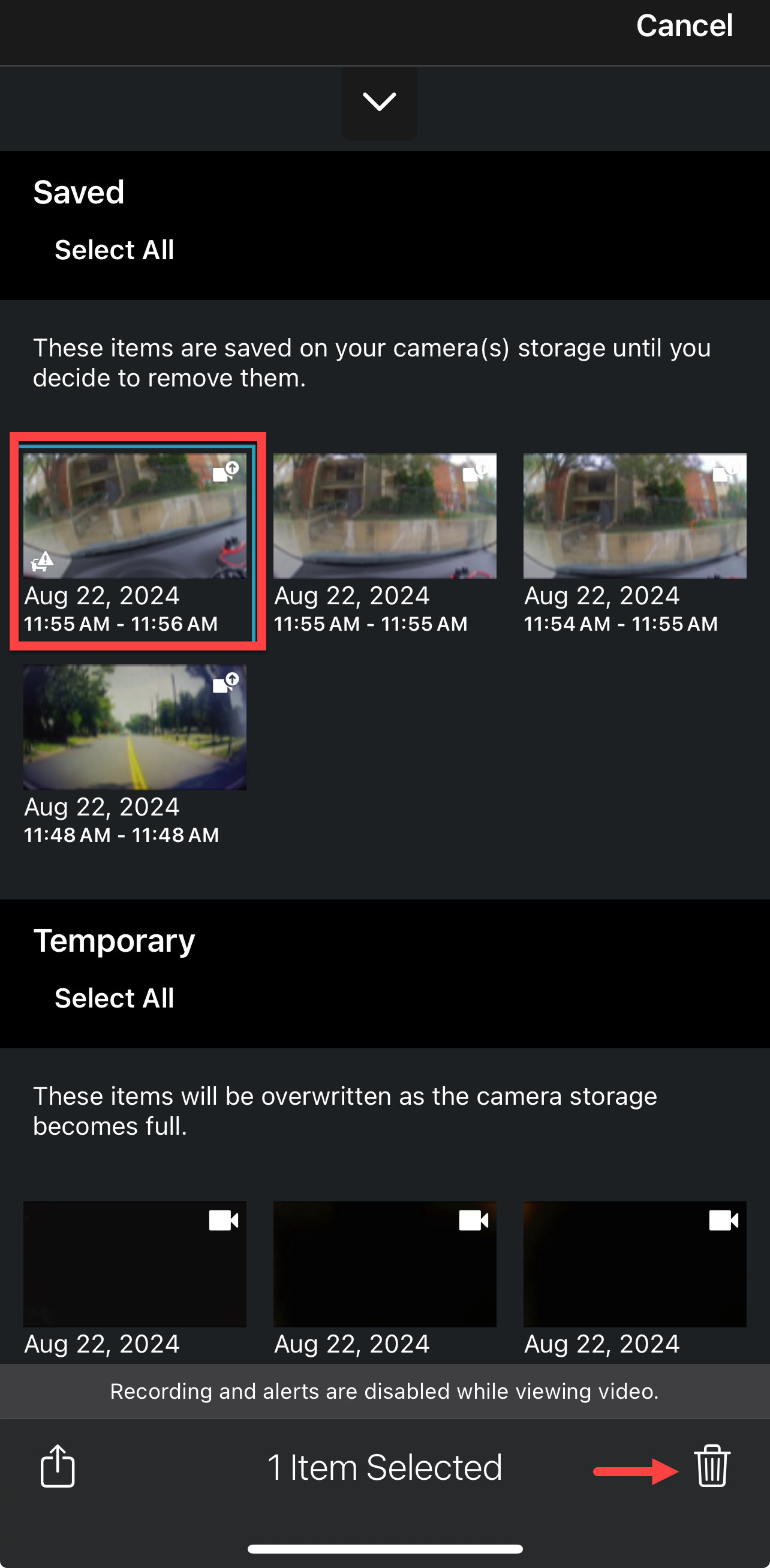 Select Video To edit