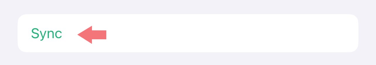 Sync Button