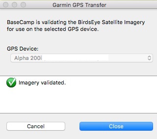 Mac Imagery Validated