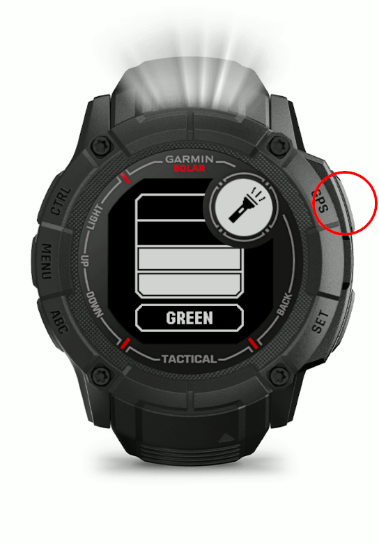Flashlight On Off Animation