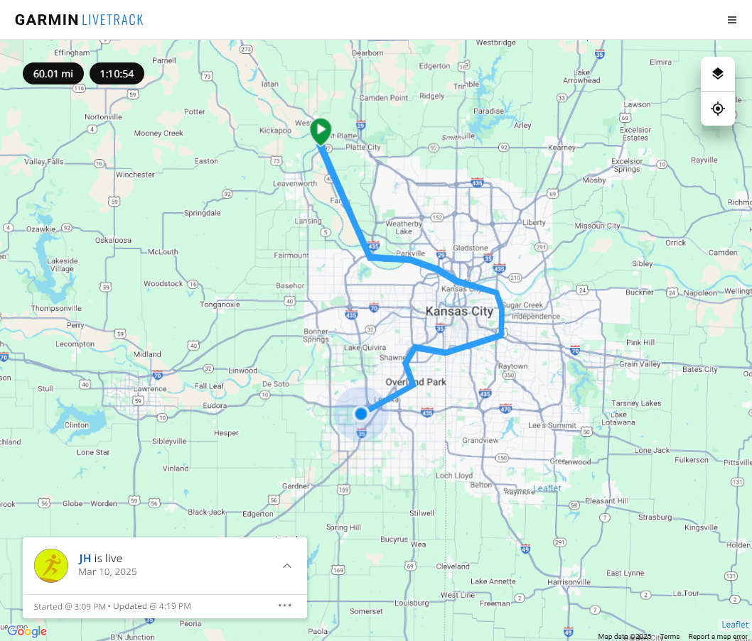 LiveTrack inReach Desktop