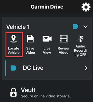 Locate Vehicle Icon