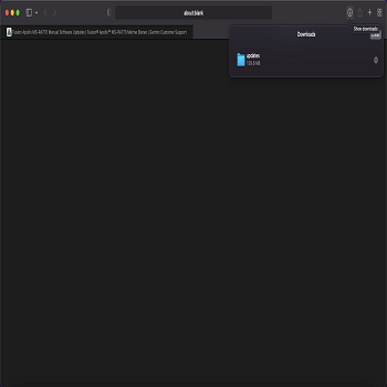Fusion Software Update Using Mac Step 5