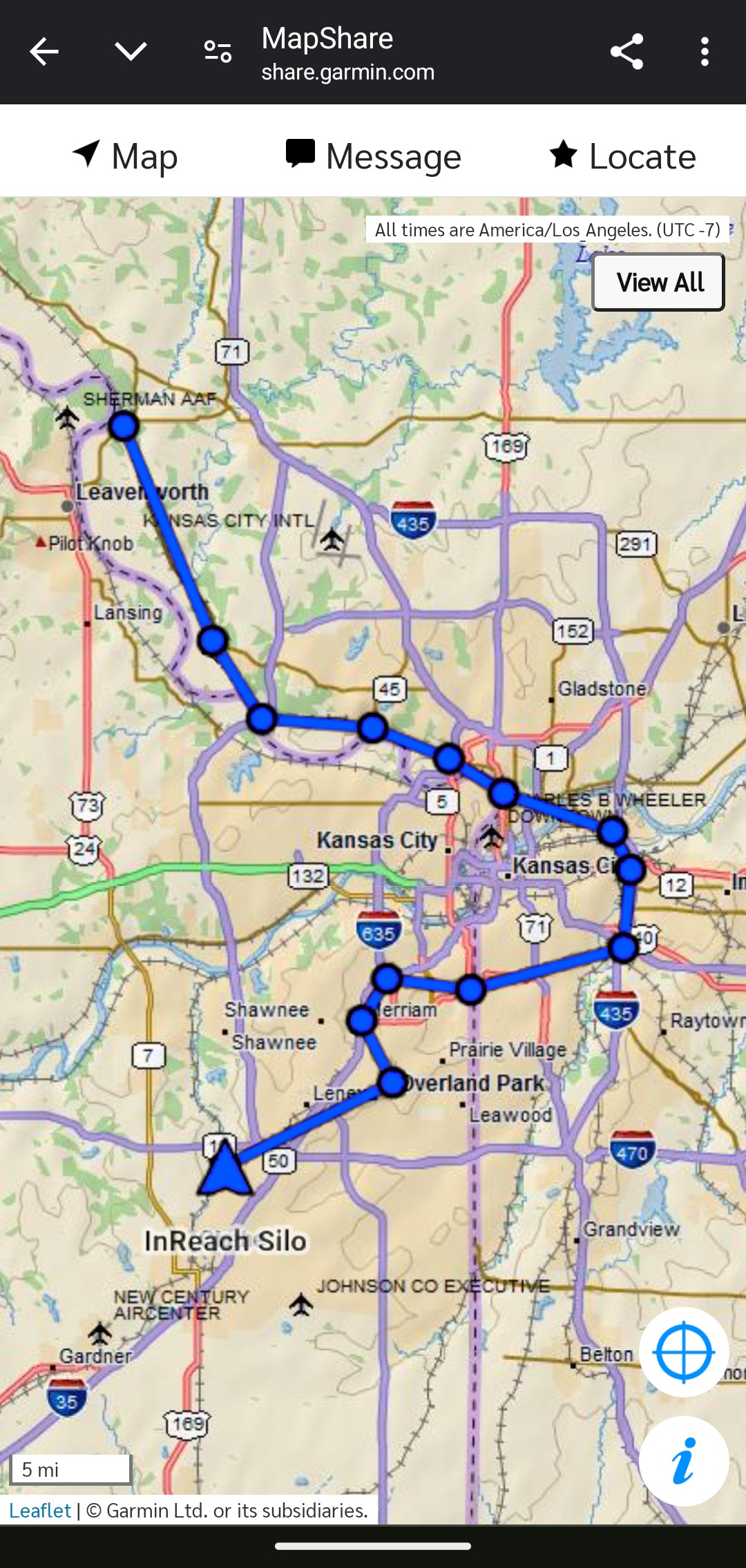 inReach MapShare Link