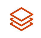 Map Layer Icon Explore App Red